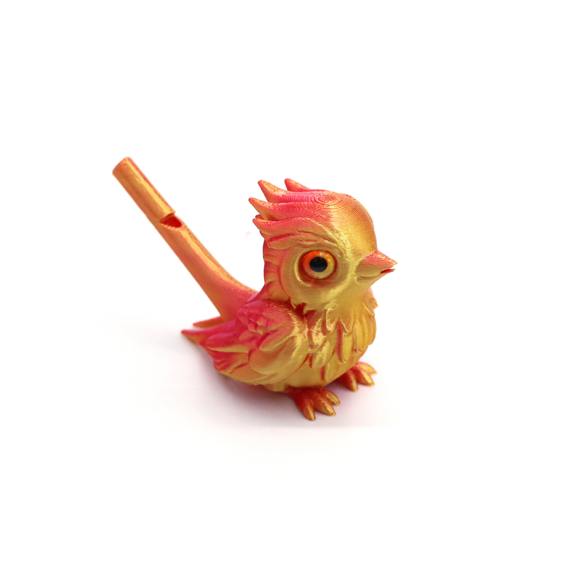 跨境爆款3d打印小鸟口哨儿童玩具仿真鸟乐器注水变音哨子摆件详情6