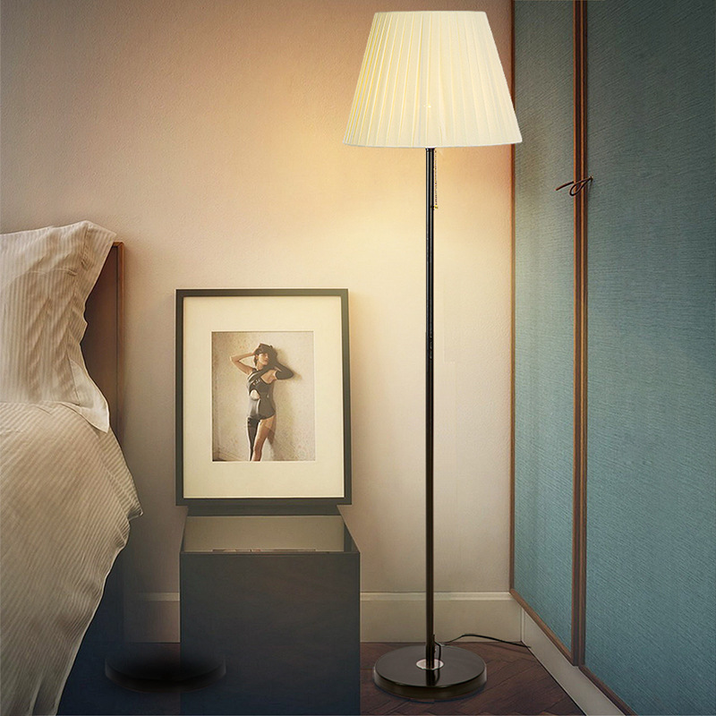 Fishing floor lamp, beside the sofa in the living room, modern bedroom, study, Nordic InS-style minimalist luxury floor lamp pic 13