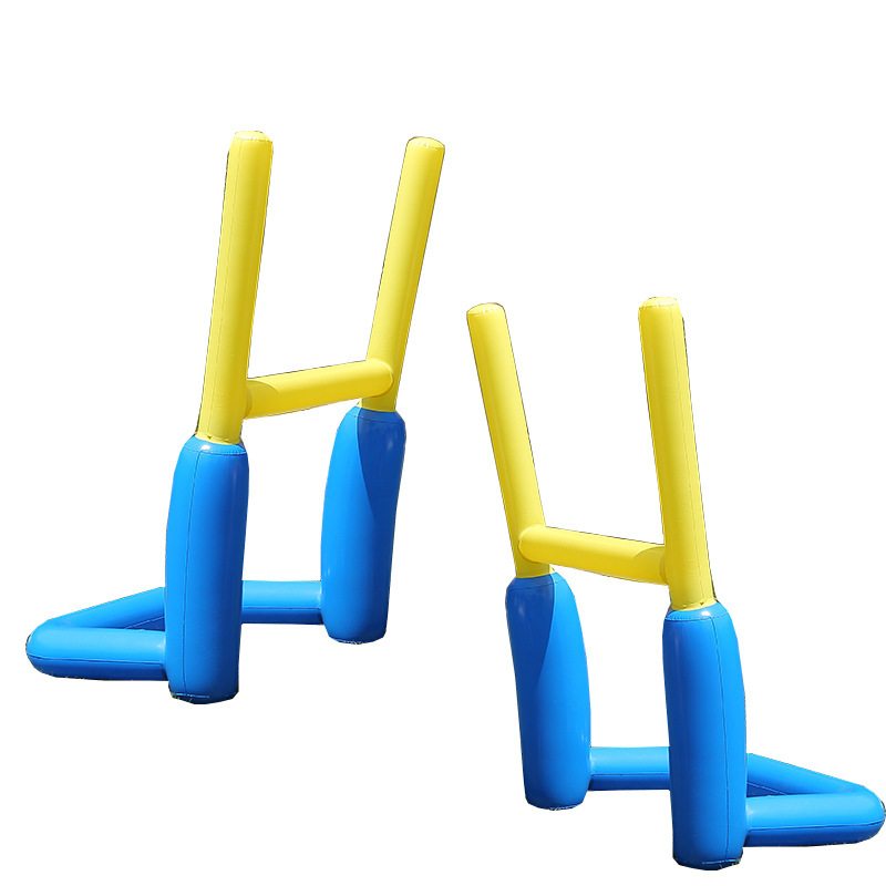 Large inflatable football portal, parent-child interactive game, volleyball door frame, multi-person play, beach ball stand pic 10