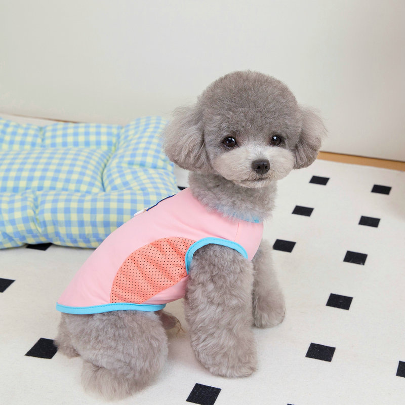 Cool summer new pet vest for cats and dogs, small dog Teddy Bichon Frise Pomeranian 25 refreshing vest pic 6