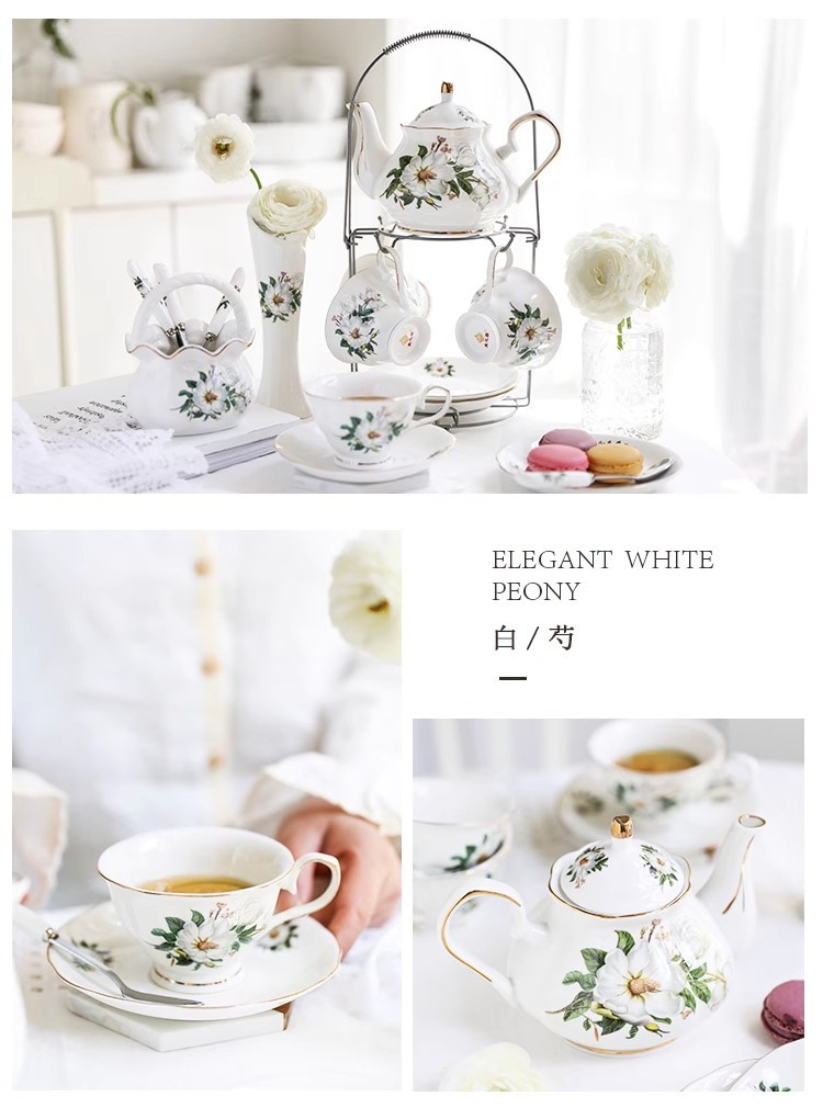 禔福轻奢复古陶瓷杯下午茶茶具套装批发闺蜜新婚礼物陶瓷咖啡杯详情10
