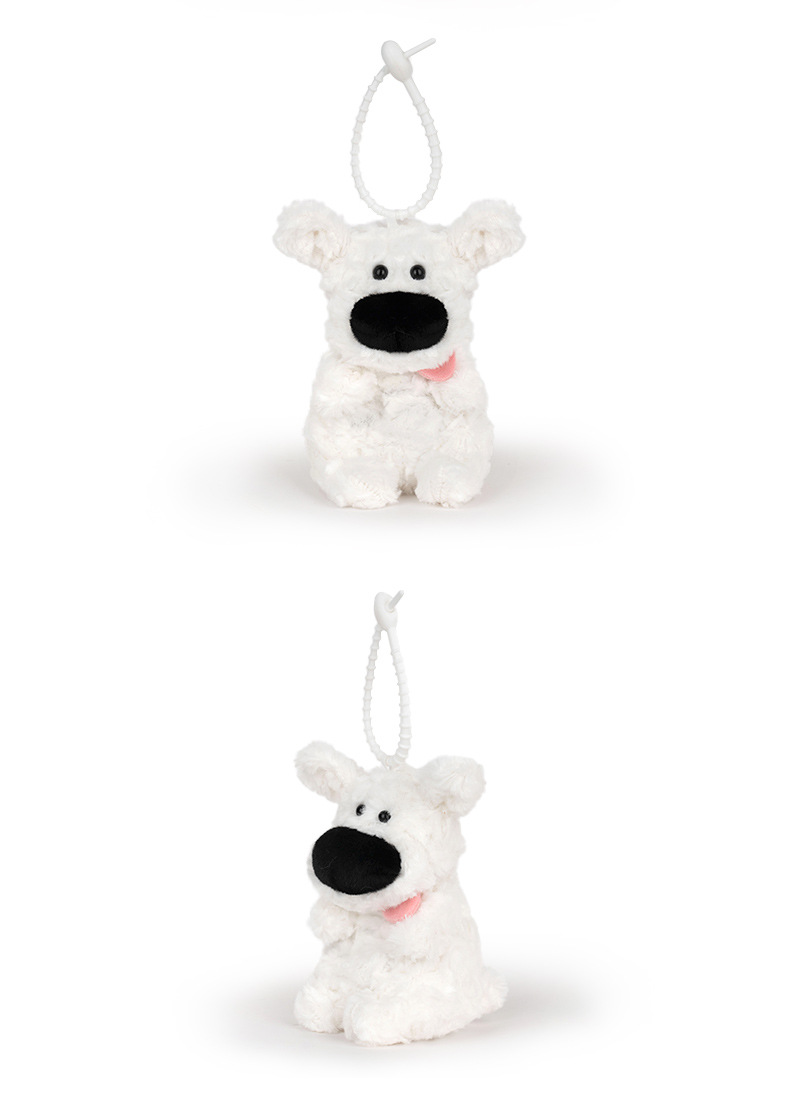 Duoai genuine Big Nose Dog plush toy figurines, pendants, backpack decorations, key buckles, birthday gifts for girls pic 8