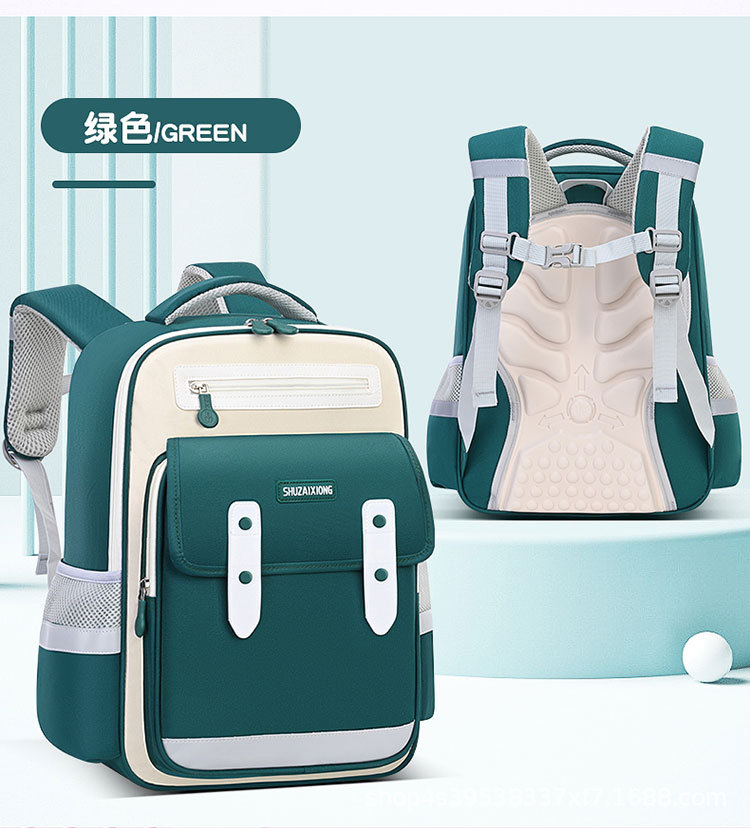 2025新款牛津布轻便书包男女孩1-6年级小学生大容量外出个性护脊详情17