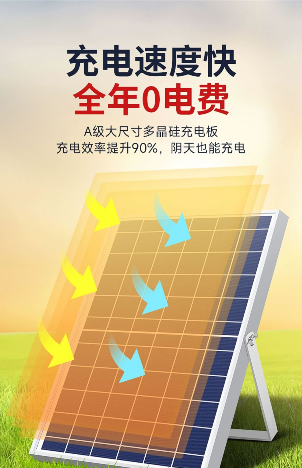 太阳能灯泡充电球泡室外led应急夜市摆摊灯户外庭院灯露营跨境 pic 17