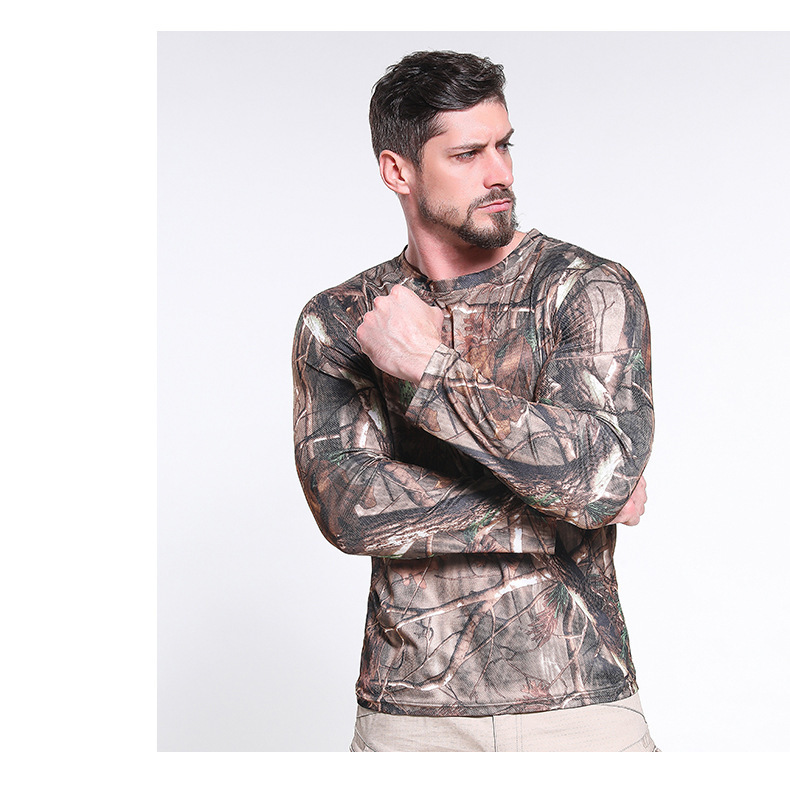 Yitu Tactical Tight-fitting Suit for outdoor sports wear, durable and quick-drying, Ice Silk quick-drying T-shirt top, long-sleeved T-shirt, breathable and quick-drying pic 19