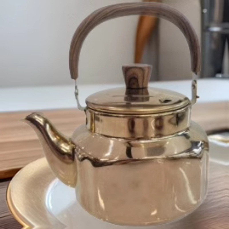 馨泉清泉圆泉尊泉玉泉迷你小提壶烧水壶茶壶可带滤网不锈钢小提壶详情1