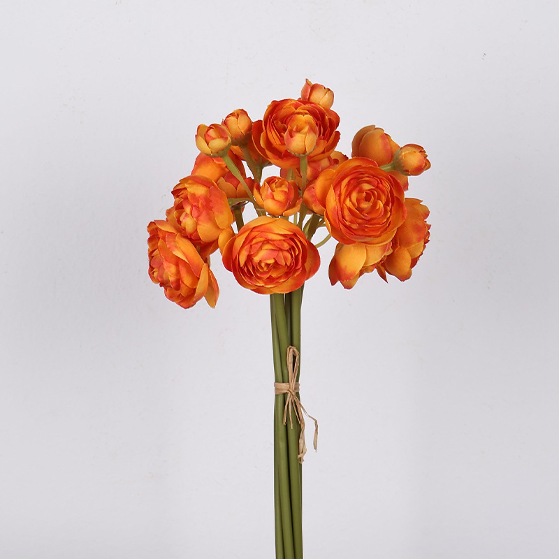 迷你露莲花露莲把束仿真花小茶玫花束假高级感家居装饰花婚庆绢花详情5