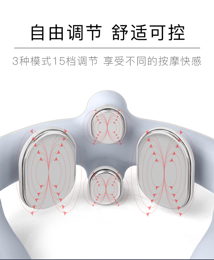 Wholesale business gift hot compress cervical massager, neck shoulder and neck massager, neck wonder, spinal neck protection K80 pic 16