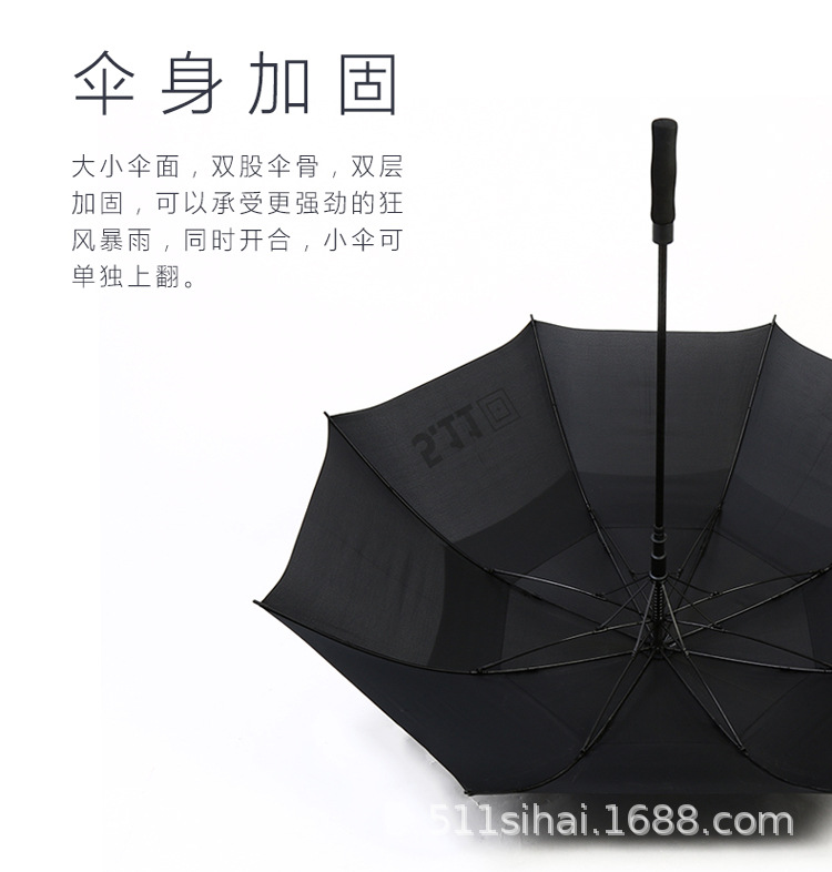 Military 511 umbrella, sun protection umbrella, UV protection, all-weather and all-weather sunshade umbrella, long-handled umbrella with logo printing pic 13