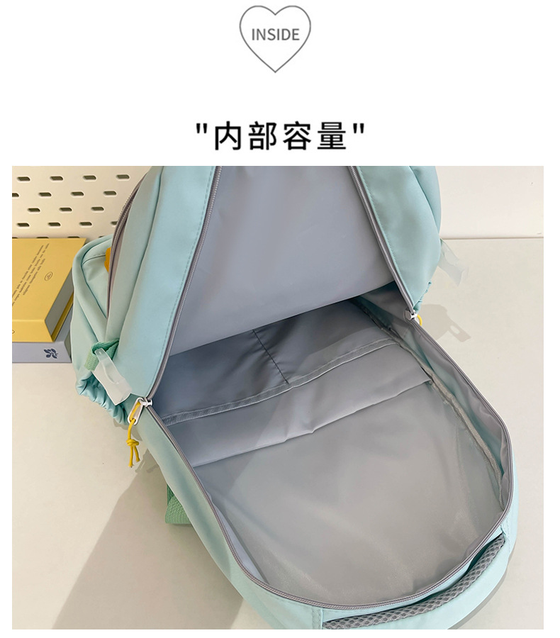 Japanese and Korean casual backpacks, forest-style schoolbags, multi-pocket schoolbags for primary school students, large capacity for cross-border travel for junior and senior high school students pic 49