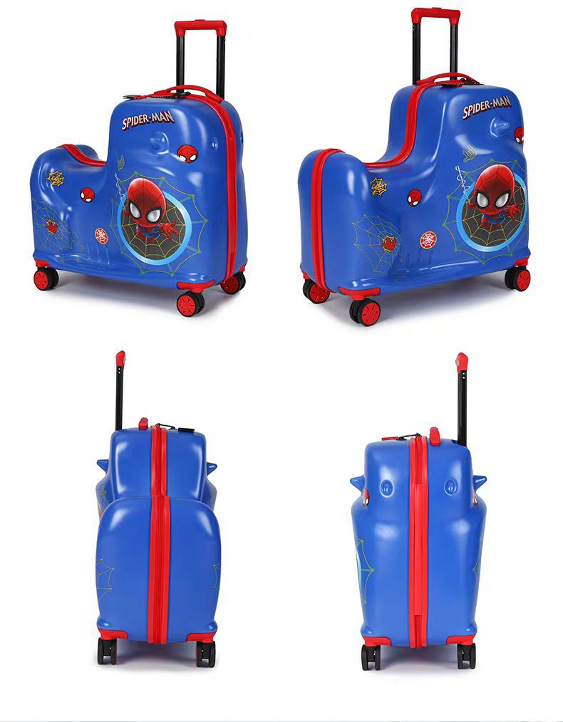Maleta niños trolley case troyano cartoon travel case baby case embarque engrosado niños trolley case pic 16