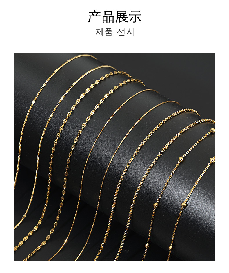 S925纯银项链蛇骨链意大利小众批发饰品设计轻奢女高级感跨境配饰详情10