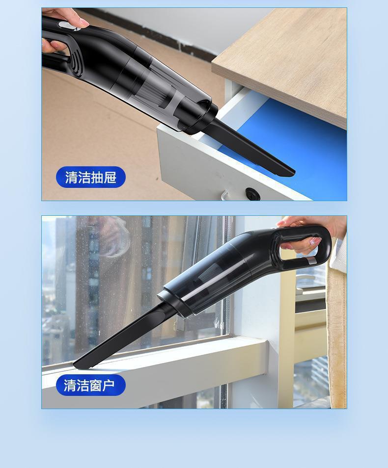 Cross-border wholesale of car vacuum cleaners, wireless car vacuum cleaners, household handheld high-power suction mini vacuum cleaners pic 11
