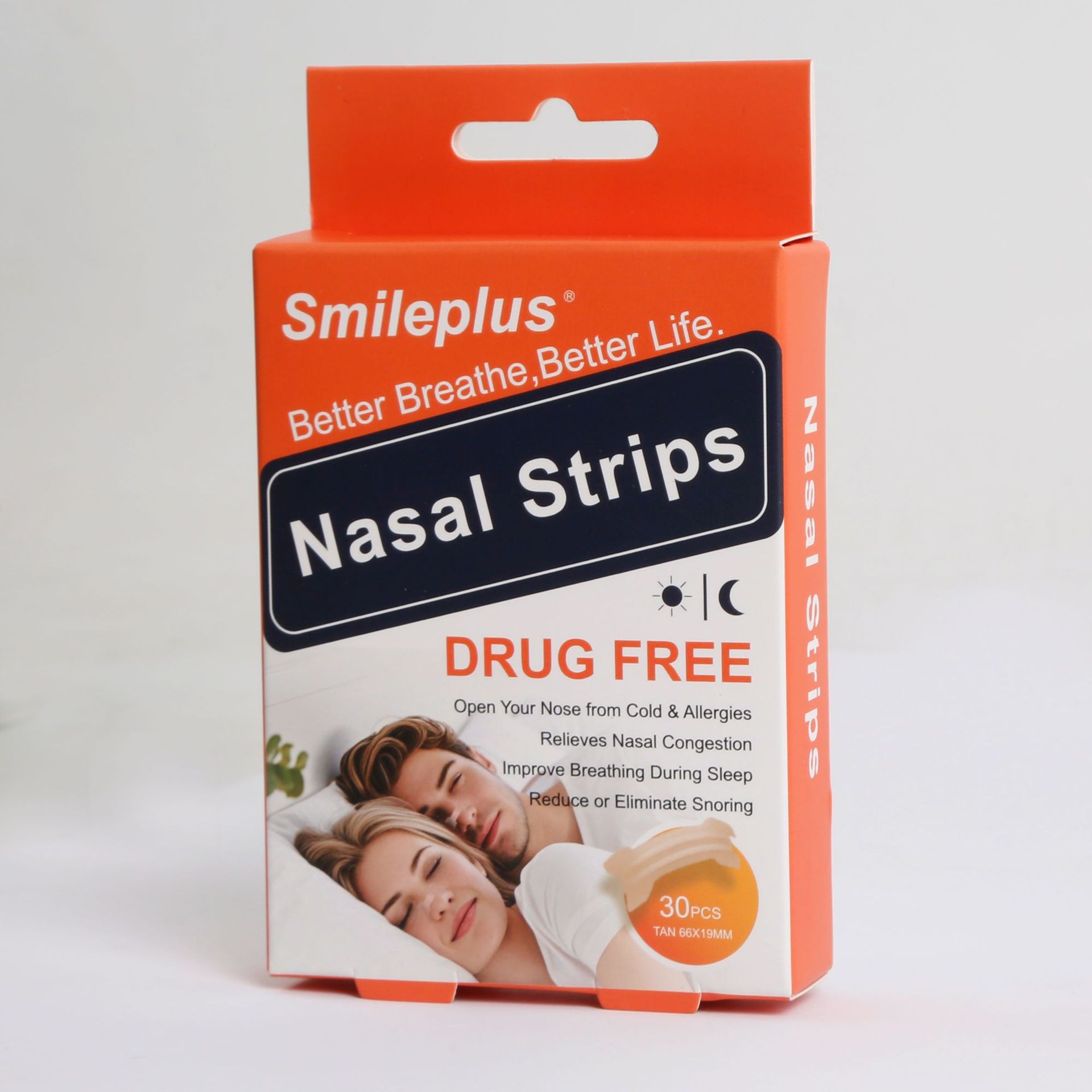 Factory direct sale only for cross-border snoring relief sleep pressure nasal patches for adults wholesale pic 2