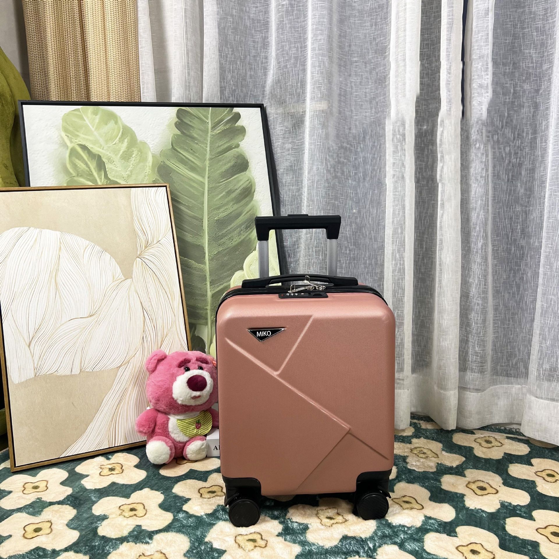 14寸小型拉杆行李箱20*30*40春秋/西部航空旅行登箱密码箱免托运详情13