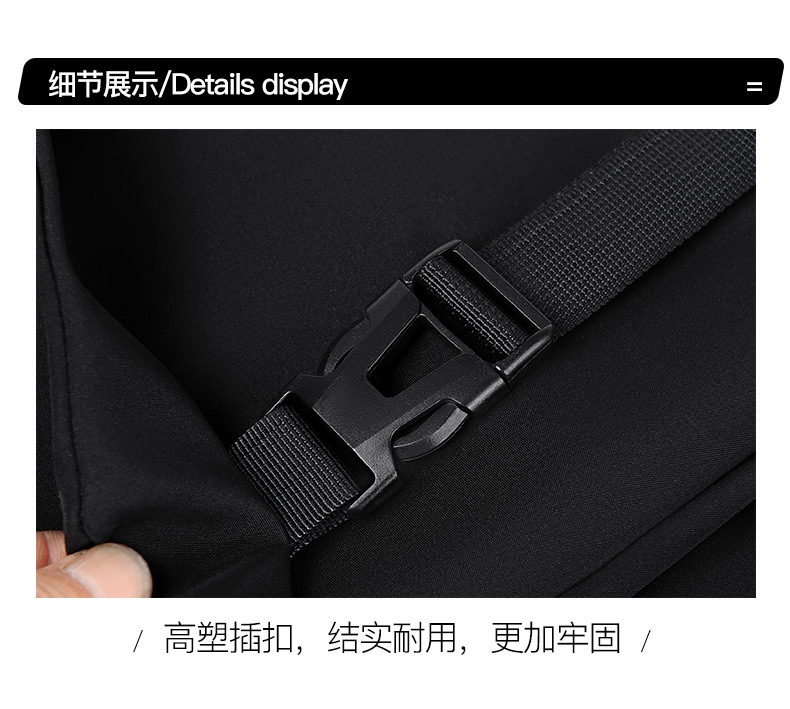 2025爆款双肩包跨境专供潮流背包简约礼品双肩包可印字厂家批发详情43