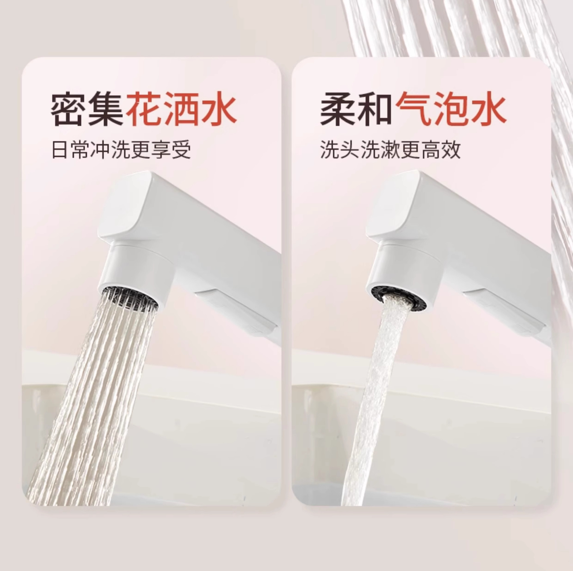 Bathroom washbasin faucet, cold and hot dual-purpose, pull-out bathroom cabinet, washbasin, countertop basin, household, all copper pic 16