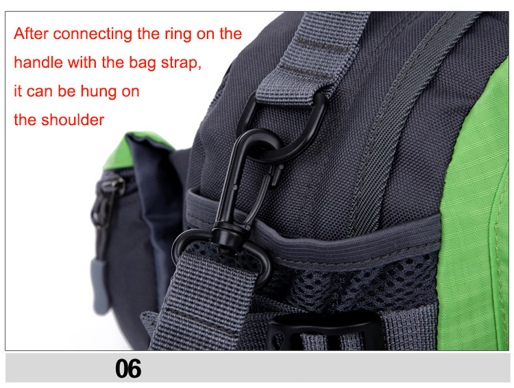 The manufacturer sells Korean-style outdoor hiking waist bags, casual handbags, and single-shoulder travel waist bags with reflective strap designs pic 31