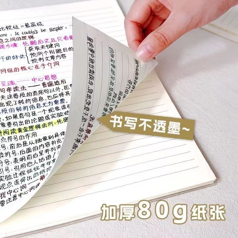 B5 loose-leaf book detachable coil notebook, a4 high appearance level thickened diary notebook for junior high school, senior high school and college students pic 6