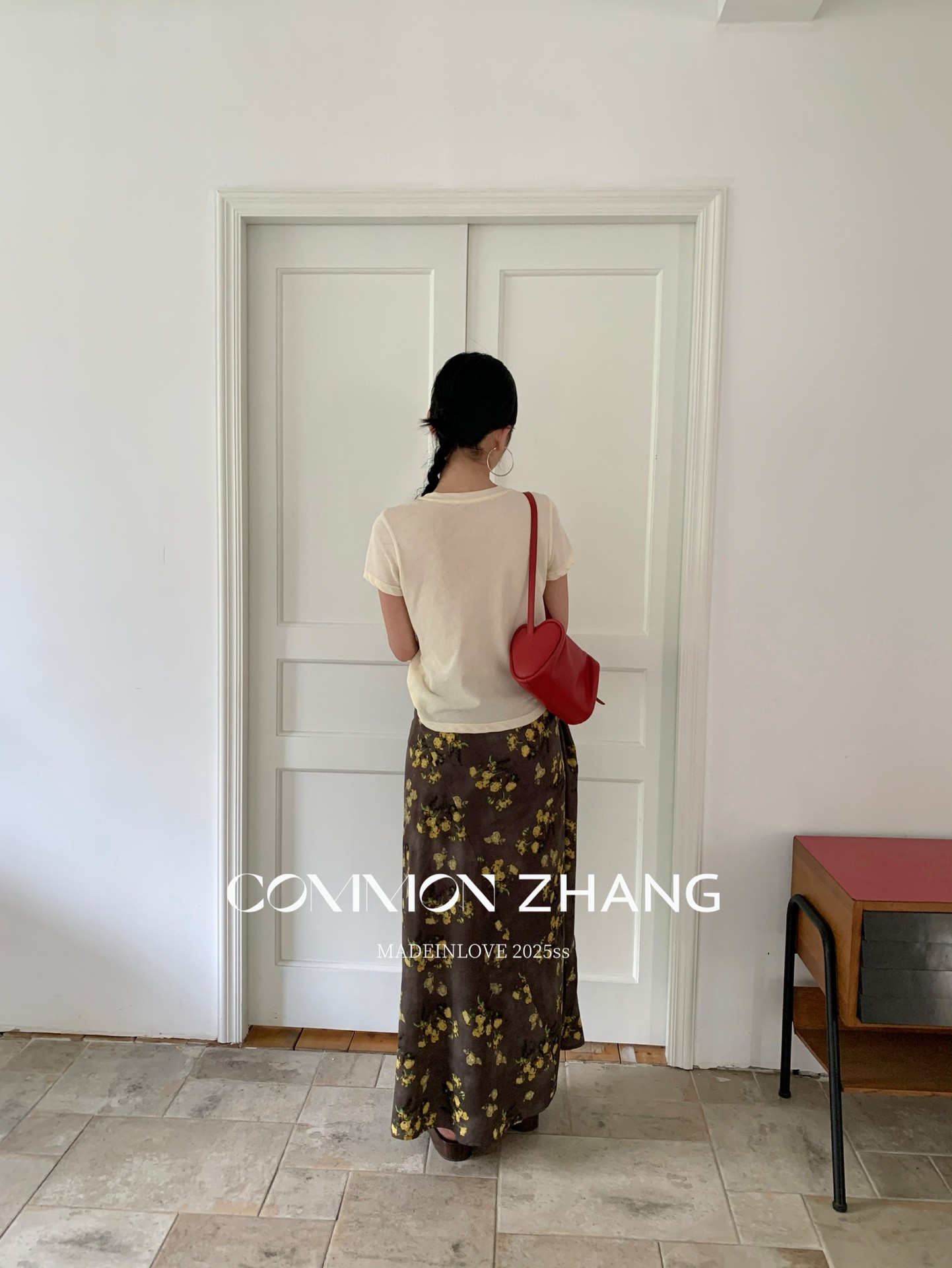 CZ ZHANG Summer Korean Style laid-back Casual Versatile Bow Print Letter Embroidery short-sleeved T-shirt B20639 pic 20