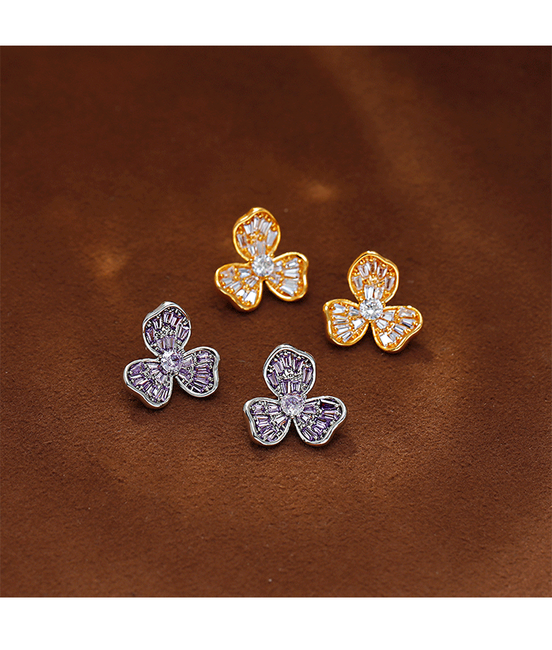 金色花朵珍珠耳环女2026新款爆款高级感耳钉巨好看独特漂亮耳饰品详情4