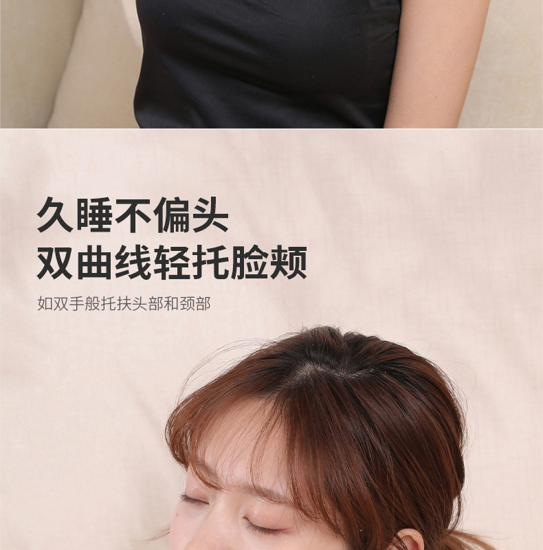 Thickened and enlarged PP cotton U-shaped pillow, upgraded hump travel pillow, composite sponge with softness, wholesale in stock U-shaped pillow pic 15