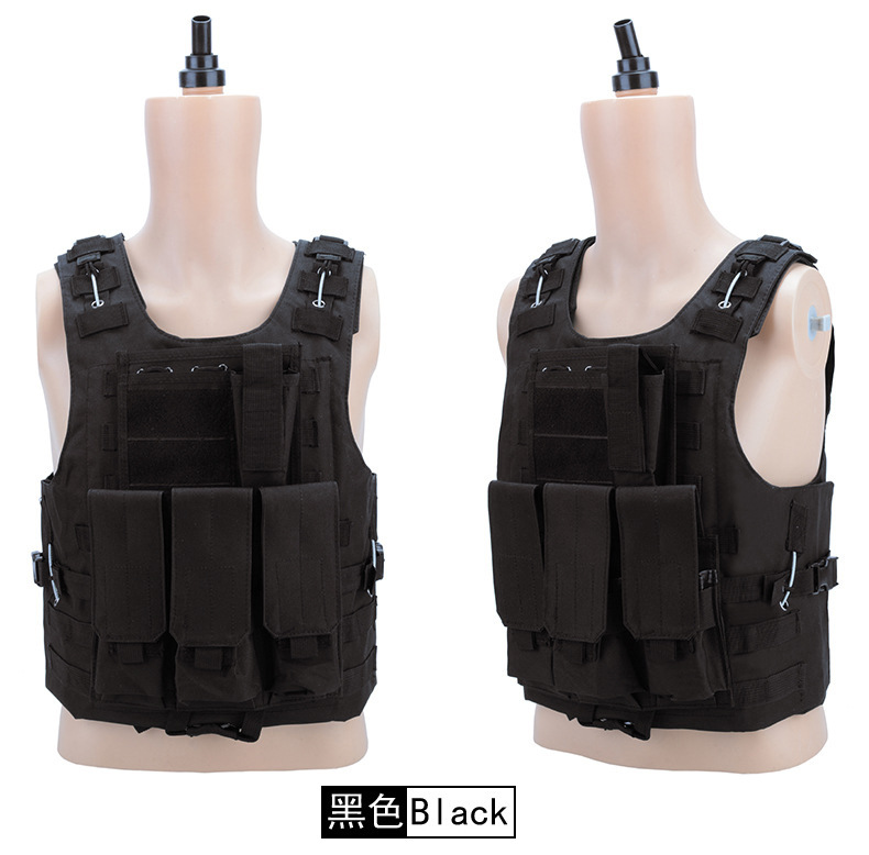 Yitu Tactical vest, anti-explosion Special training, PUBG vest, multi-functional vest, CS camouflage vest, training uniform pic 25