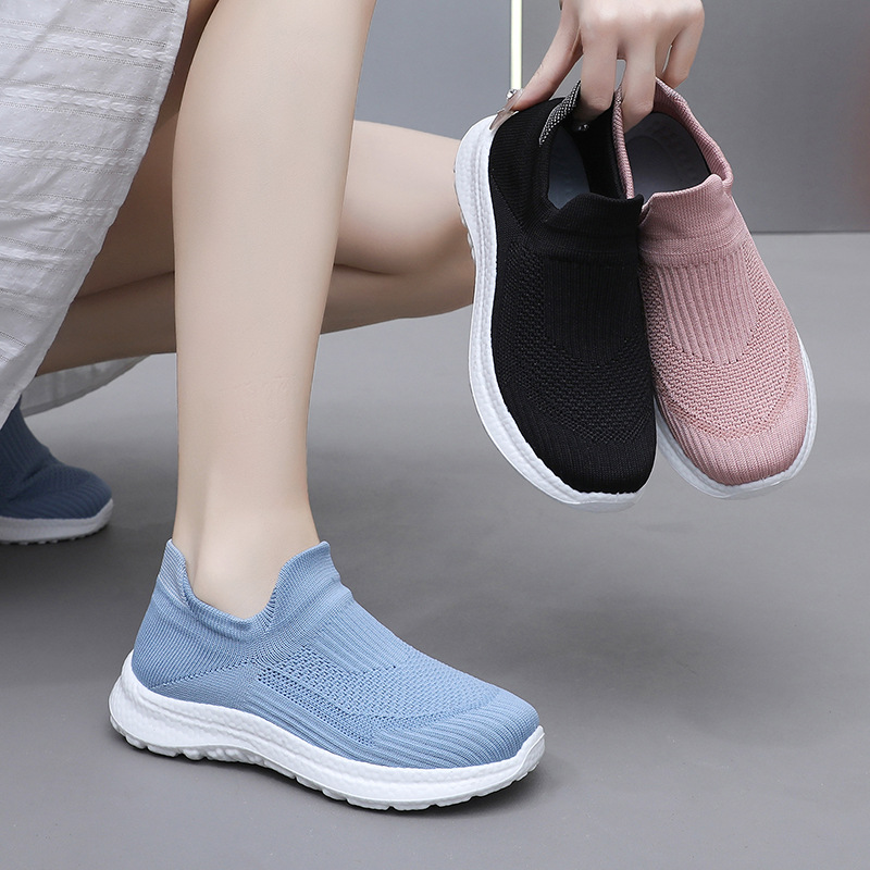 2025春季时尚休闲单鞋一脚蹬男女同款透气舒适时尚百搭软底软面鞋详情19