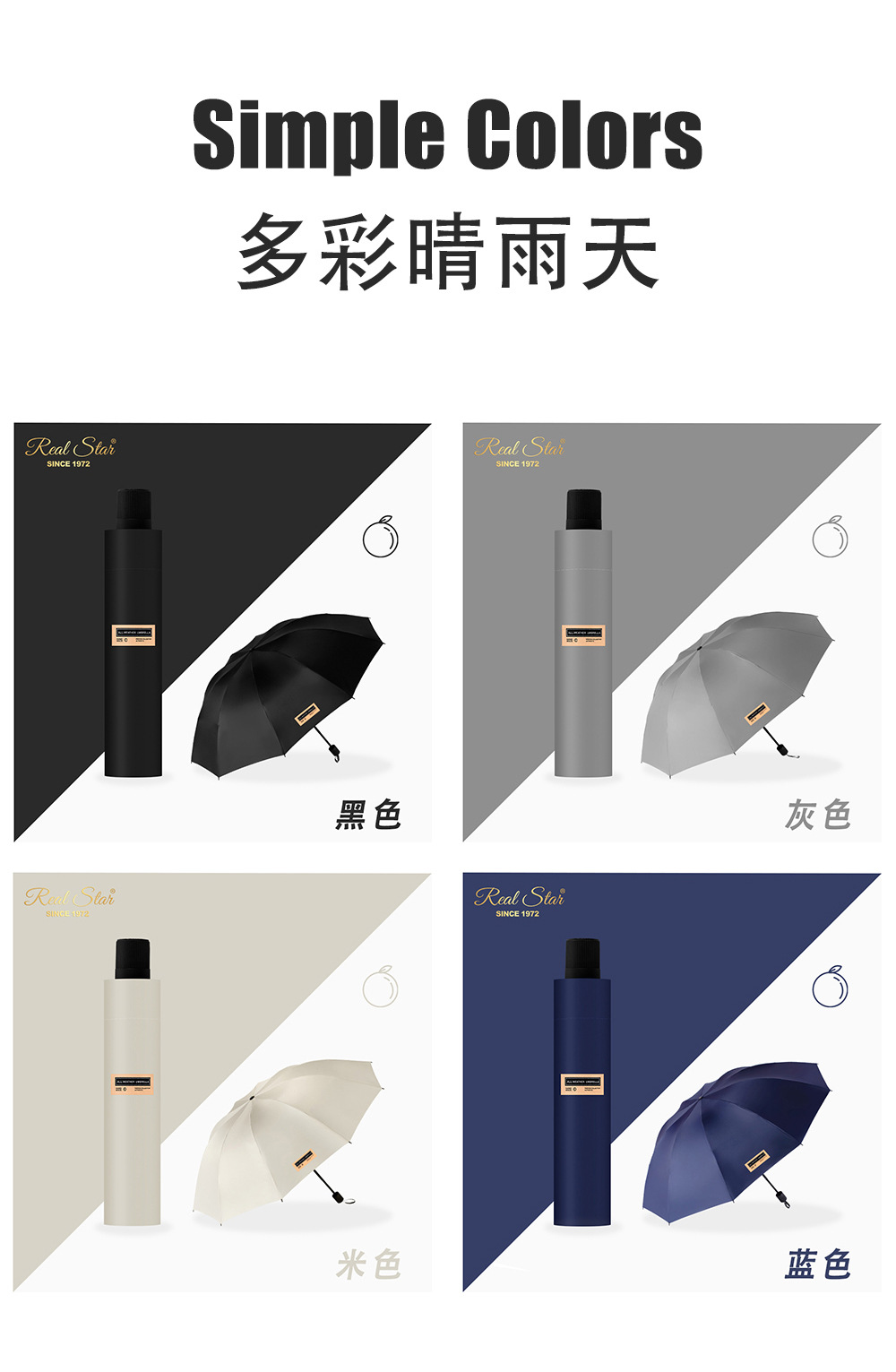 手动大伞面折叠遮阳男士伞防晒防紫外线晴雨伞学生抗风加固太阳伞详情13