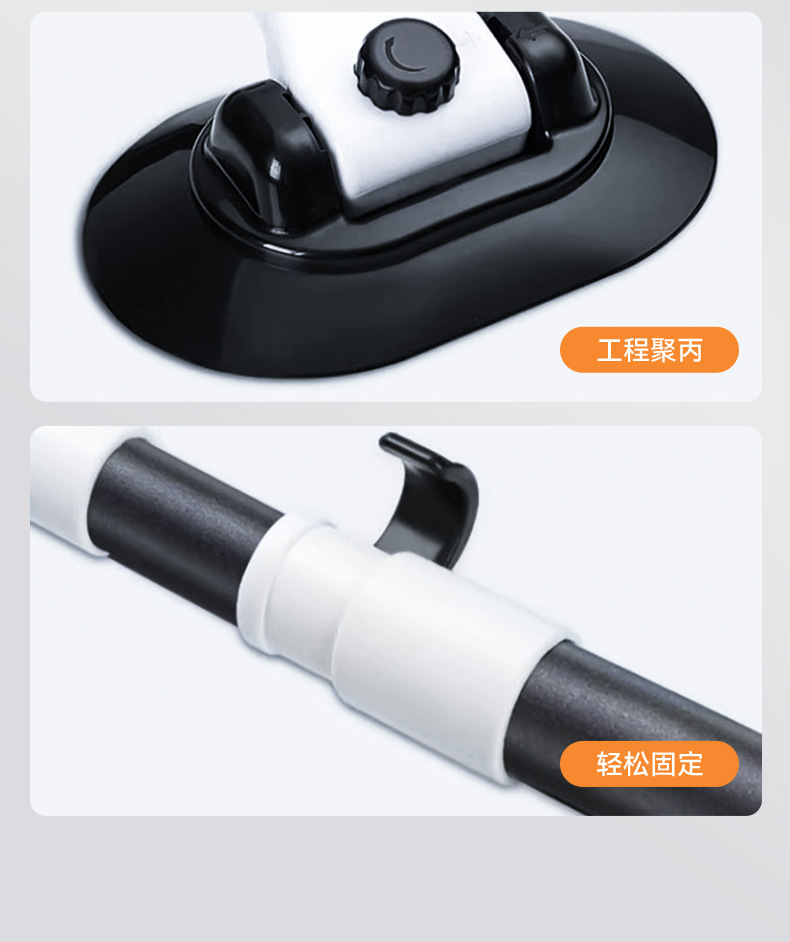The curved rod car wash mop is a car brush with soft bristles that do not damage cars. It is a long-handled telescopic car cleaning tool and supplies specially designed for cars pic 28