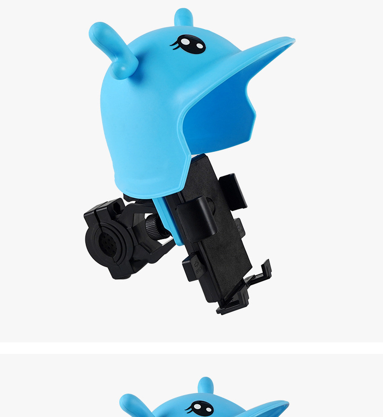 新款骑行自行车摩托车头盔手机支架遮阳防晒防雨电动车导航支架详情13