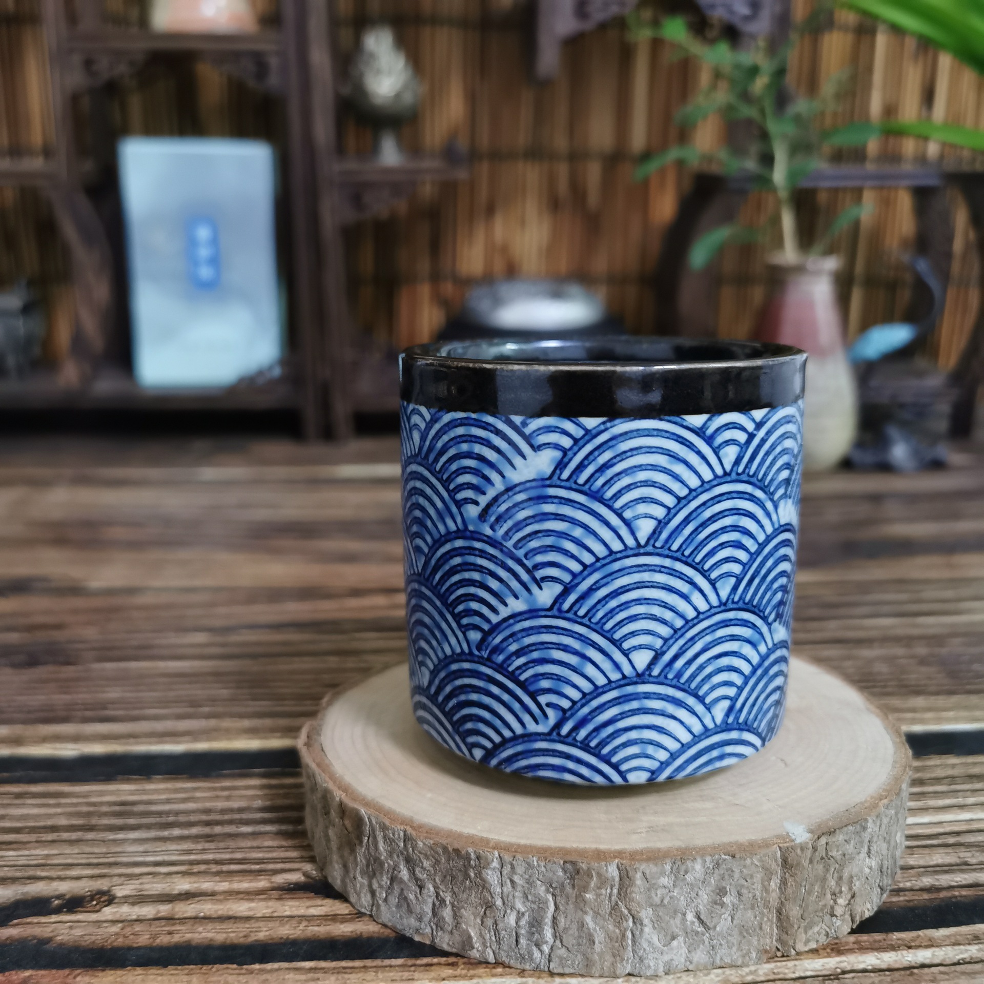 陶瓷闻香杯 波浪纹1.jpg