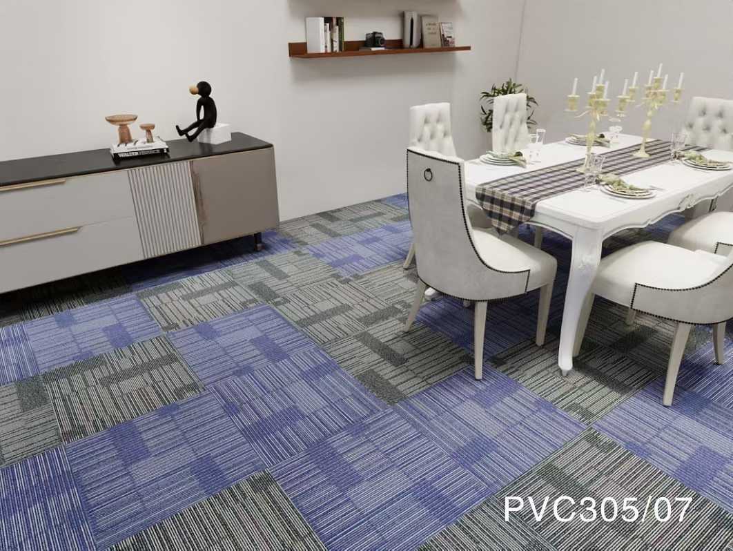 绿生新材料办公室地毯PVC底丙纶方块地毯加厚耐磨拼接地毯写字楼直播间地毯模块化拼接地毯环保无异味多色可选随心搭配PVC打详情6