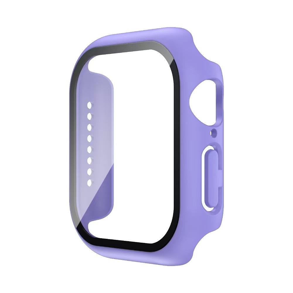 苹果手表保护壳适用iwatch s10手表壳防摔PC喷油钢化膜s9壳膜一体详情30