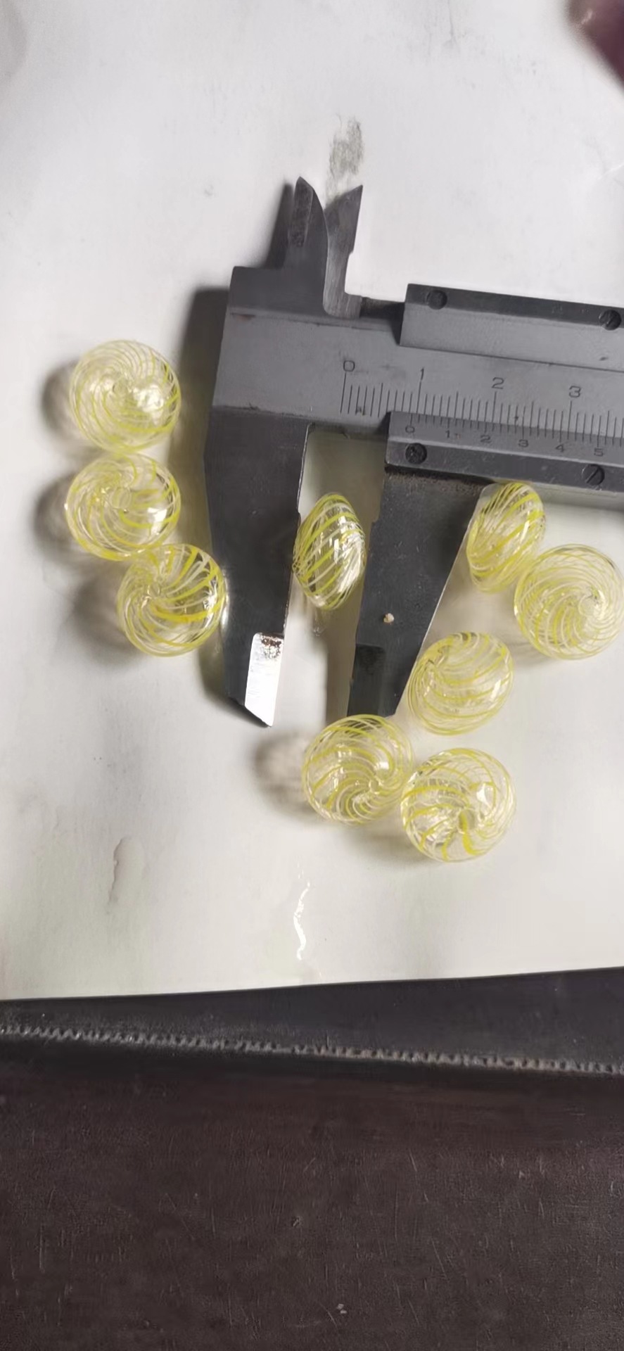 古法琉璃复古彩色空心琉璃珠琉璃泡泡琉璃球DIY仙女耳环手链项链详情15