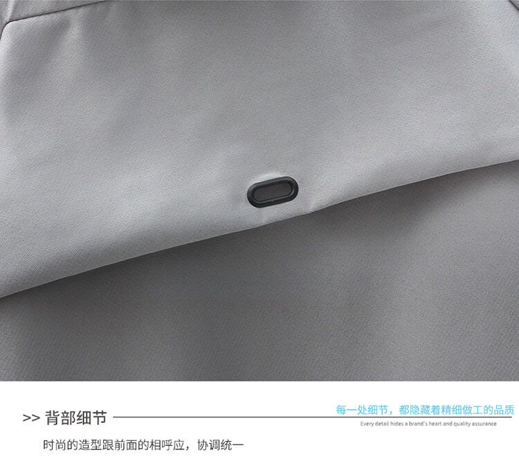 男装春秋季新款休闲百搭大气男士中长款风衣韩版潮流夹克男士外套详情31