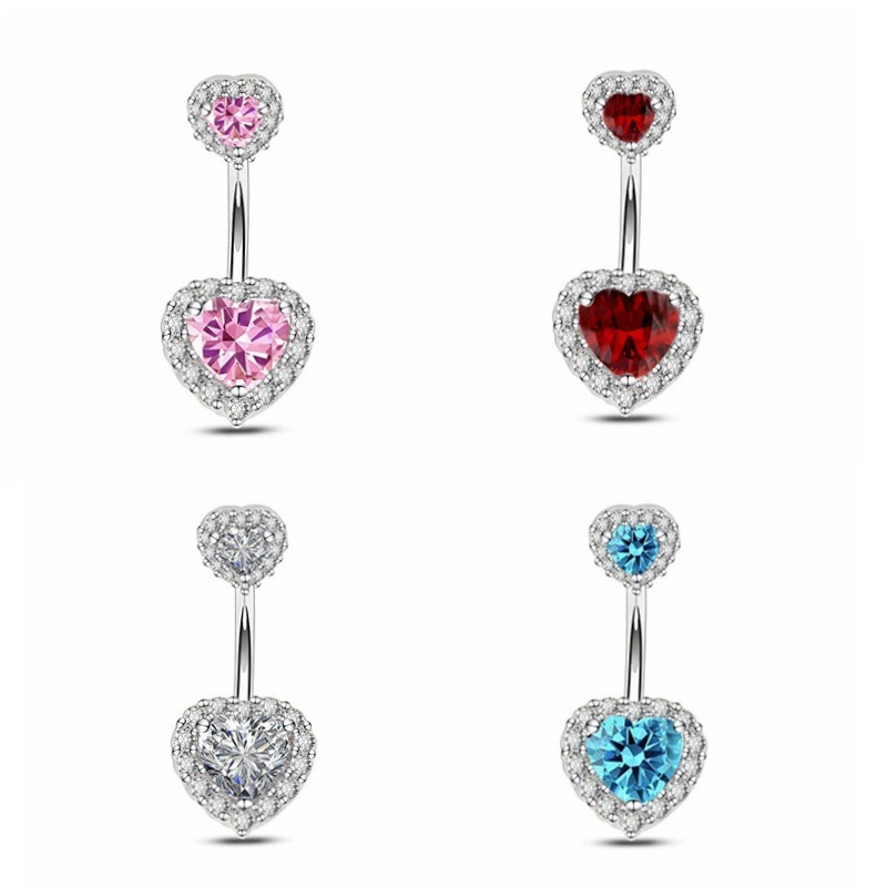 跨境热销316不锈钢合金光球肚脐环脐扣外牙脐钉欧美人体穿刺饰品详情3