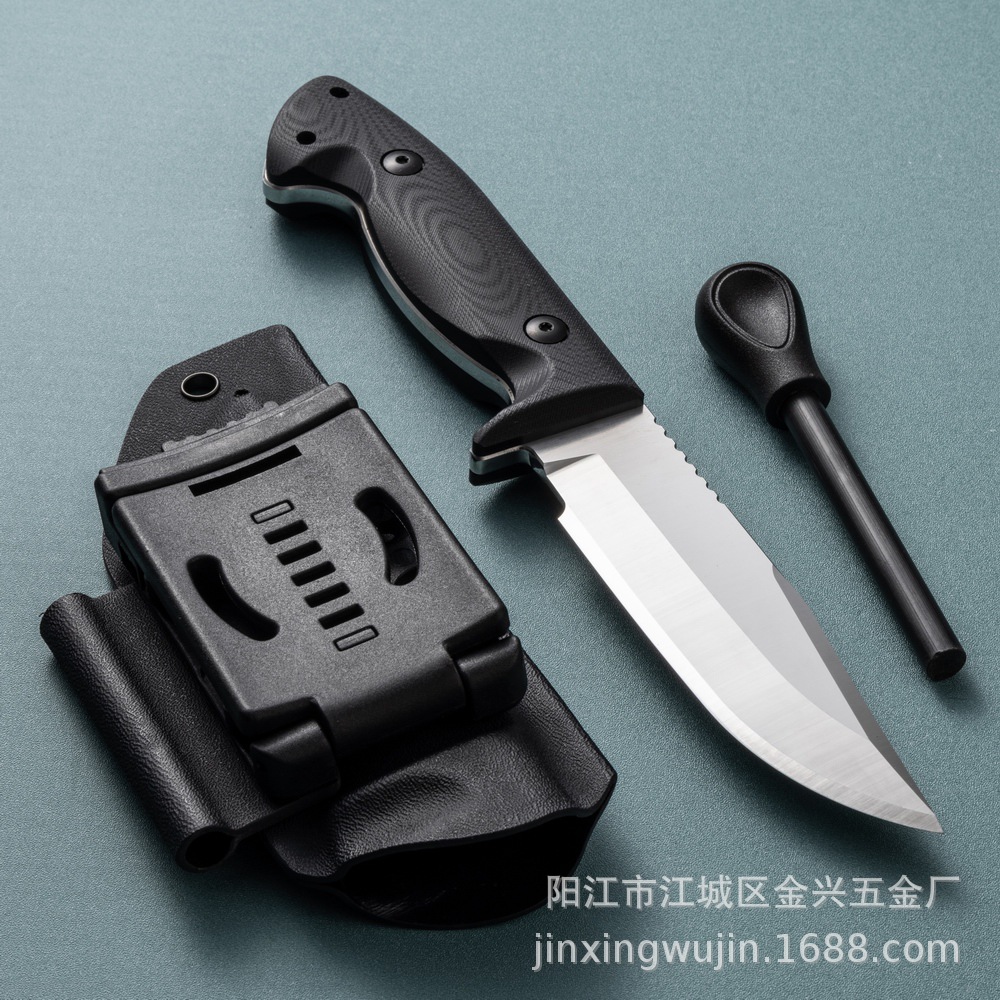 Cross-border bestseller knife, outdoor high-hardness camping field self-defense knife, portable knife, tactical knife pic 6