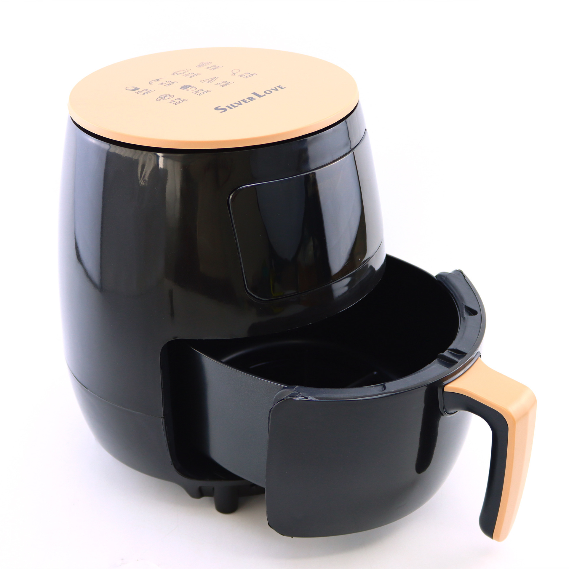 Airfryer home air fryer, electric fryer, multi-functional smart fried chicken and French fries 1400WZ209 for export pic 6