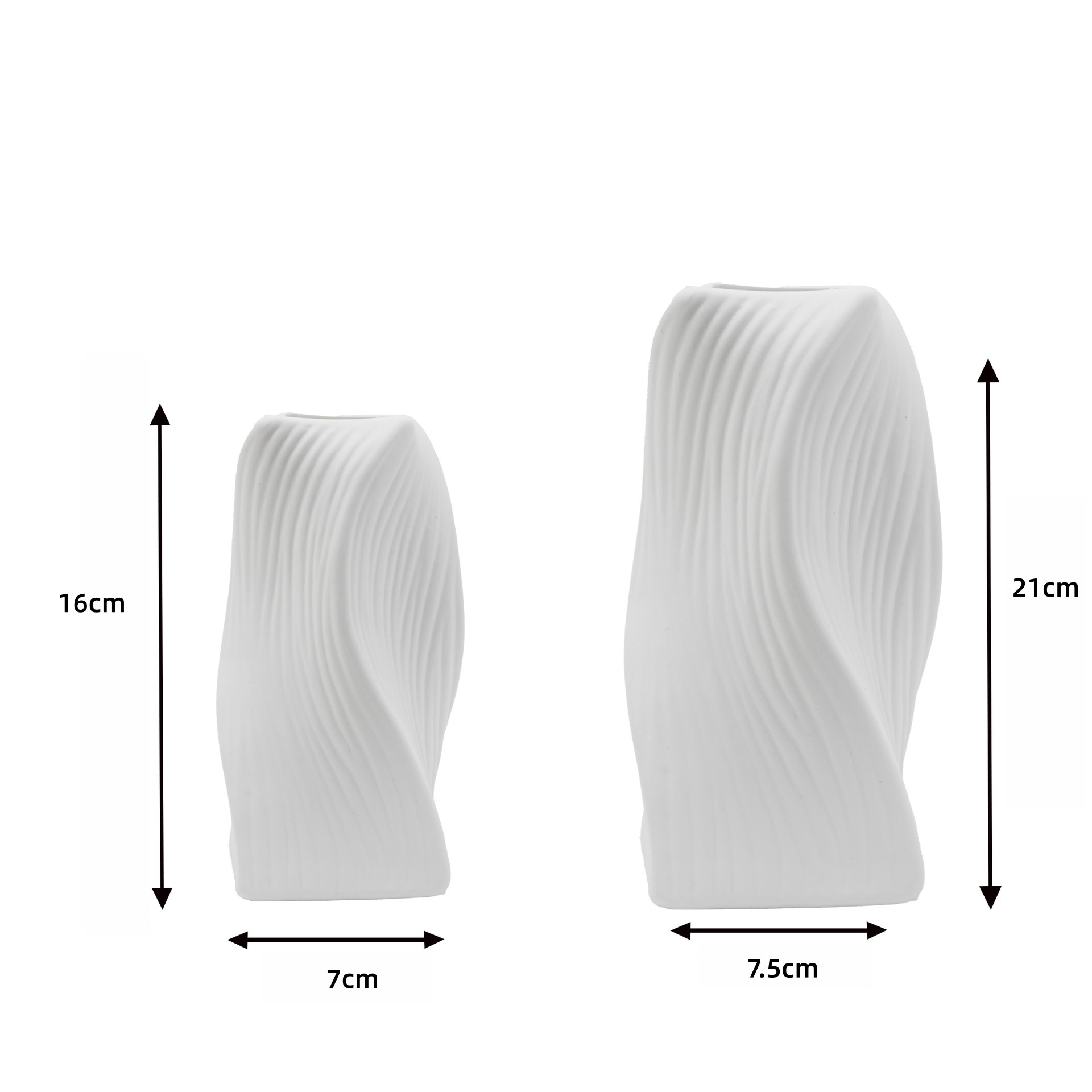 Japanese-style plastic vases for living rooms, homestays, dining rooms, simple line flower arrangements, hydroponic fresh flower decorative items pic 5