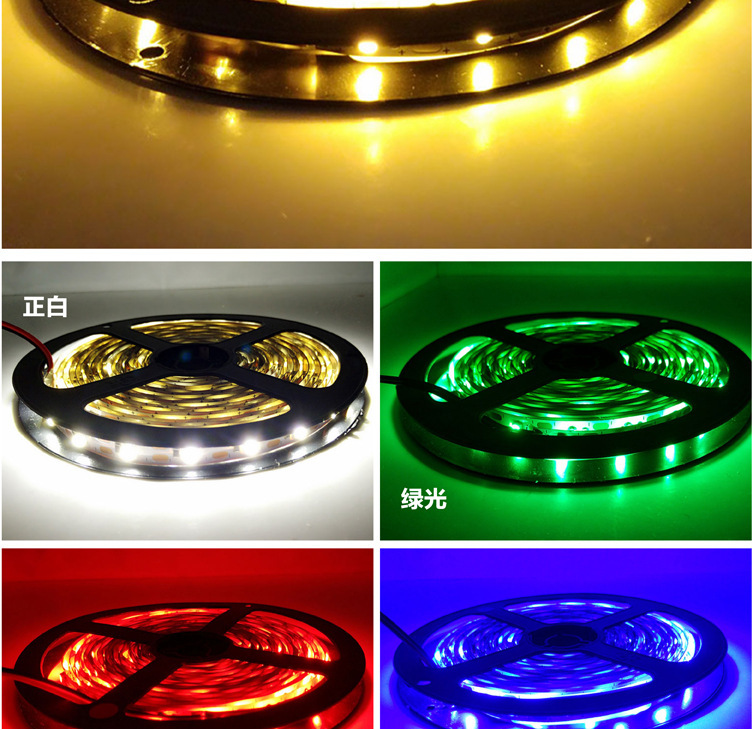 5v light strip,60 beads per meter in single color, can be directly connected to USB for light painting, specifically designed for table lamps and toys pic 2
