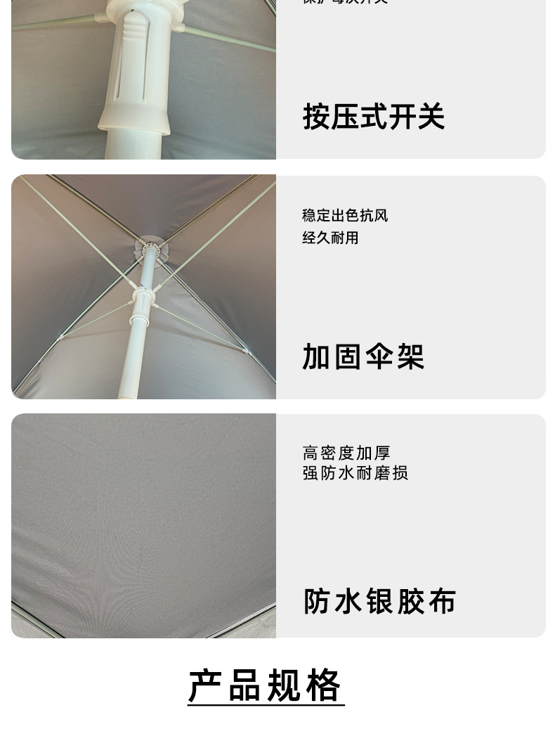 蓝色遮阳伞户外汽车专用一次性雨伞详情10