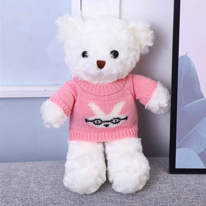 潮流玩具泰迪熊毛绒玩偶批发哭娃可爱柔软儿童礼物详情4