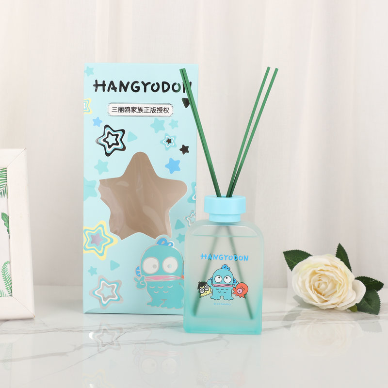 三丽鸥正版工厂批发居家卧室厕所祛味藤条香薰无火库洛米玉桂狗详情7