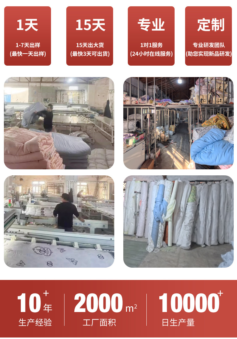 Xinjiang cotton quilts, student dormitory bedding, cotton quilts, cotton quilts, spring and autumn quilts, winter quilts, quilt cores, cotton quilts, winter quilts wholesale pic 2