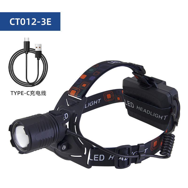 The new high-power P50 headlamp from Pailide features a strong zoom and is made of aluminum alloy for outdoor night fishing and cycling. There are multiple options available pic 15
