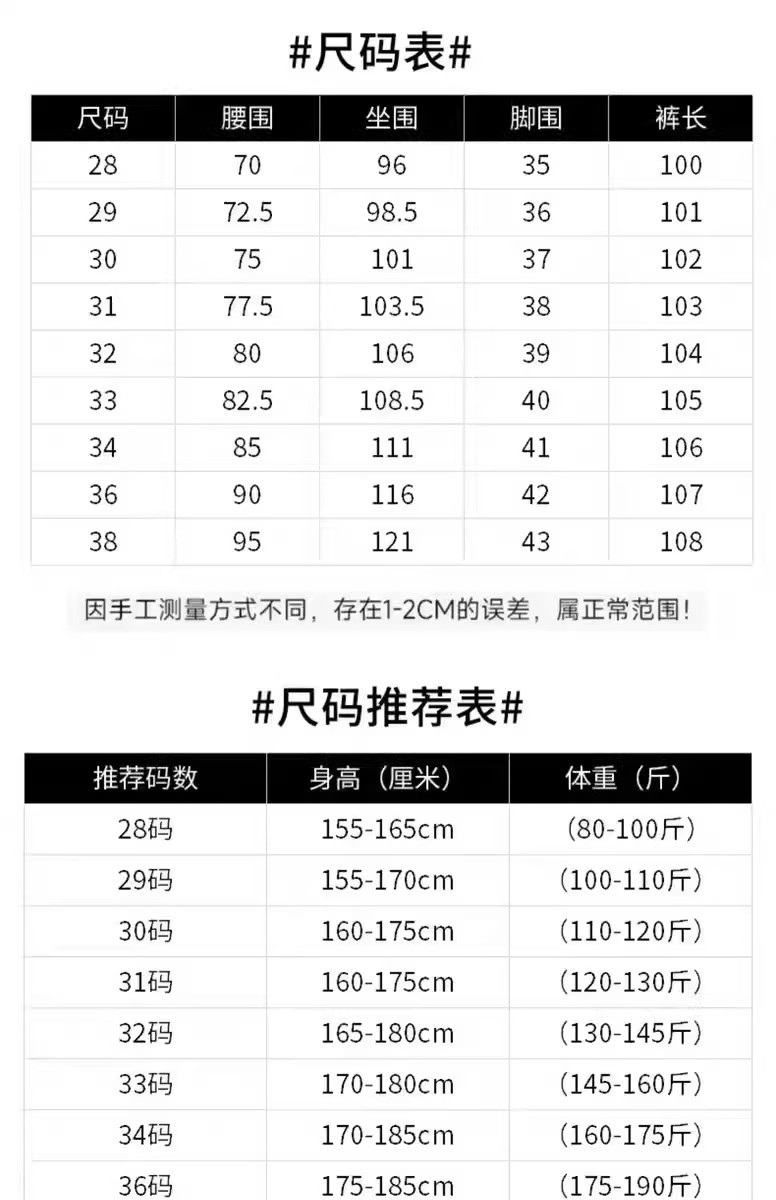 秋冬季牛仔裤男士宽松直筒2025新款大码休闲加绒加厚商务弹爸裤子详情1