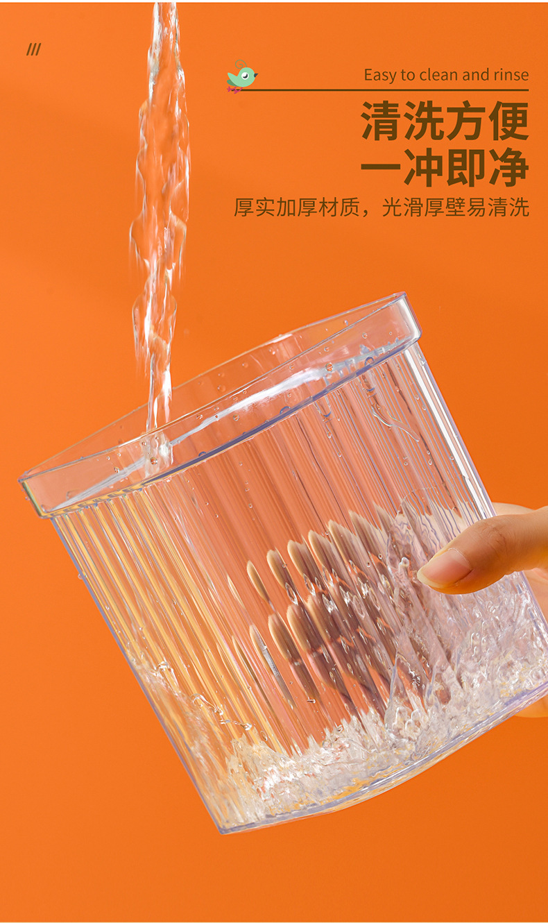 简约按压式储物罐面粉零食杂粮收纳盒塑料儿童奶粉大号米粉密封详情12