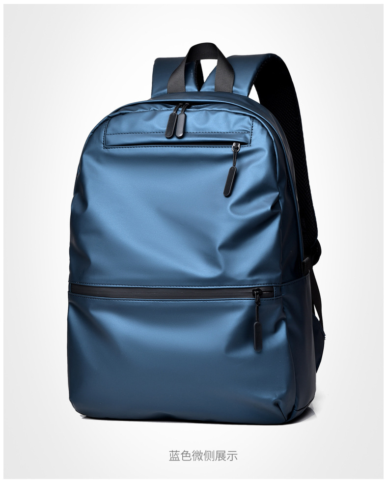 New fashionable large-capacity backpack, laptop bag manufacturer, medium-sized backpack wholesale, one-piece consignment pic 25