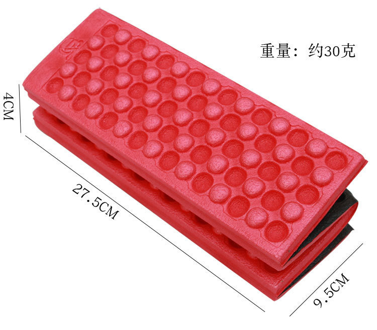 户外便携轻巧蜂窝XPE泡沫四折叠坐垫单人防潮迷你耐脏详情16